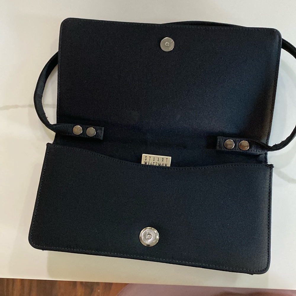 Stuart Weitzman Black Shoulder Bag